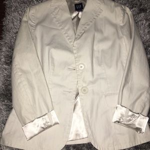 GAP Cream Color Blazer